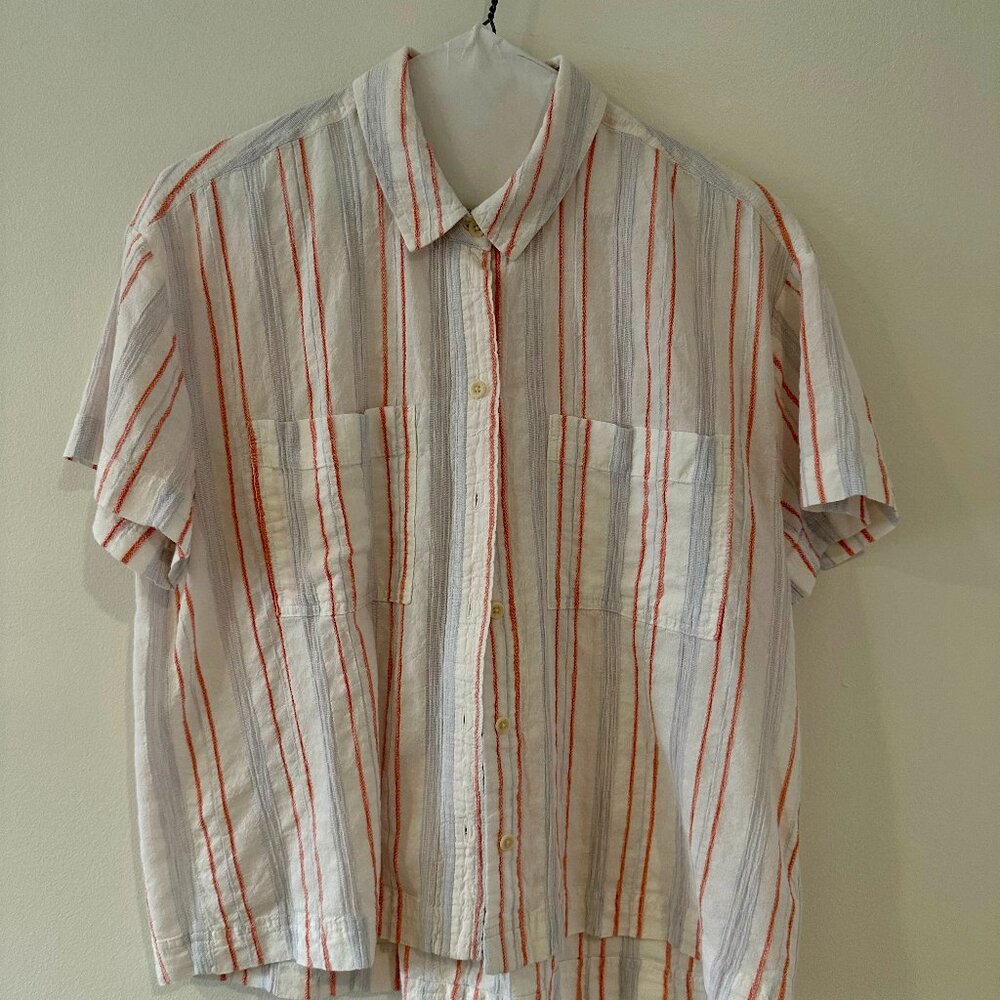 Oversized Boxy Madewell Striped Top